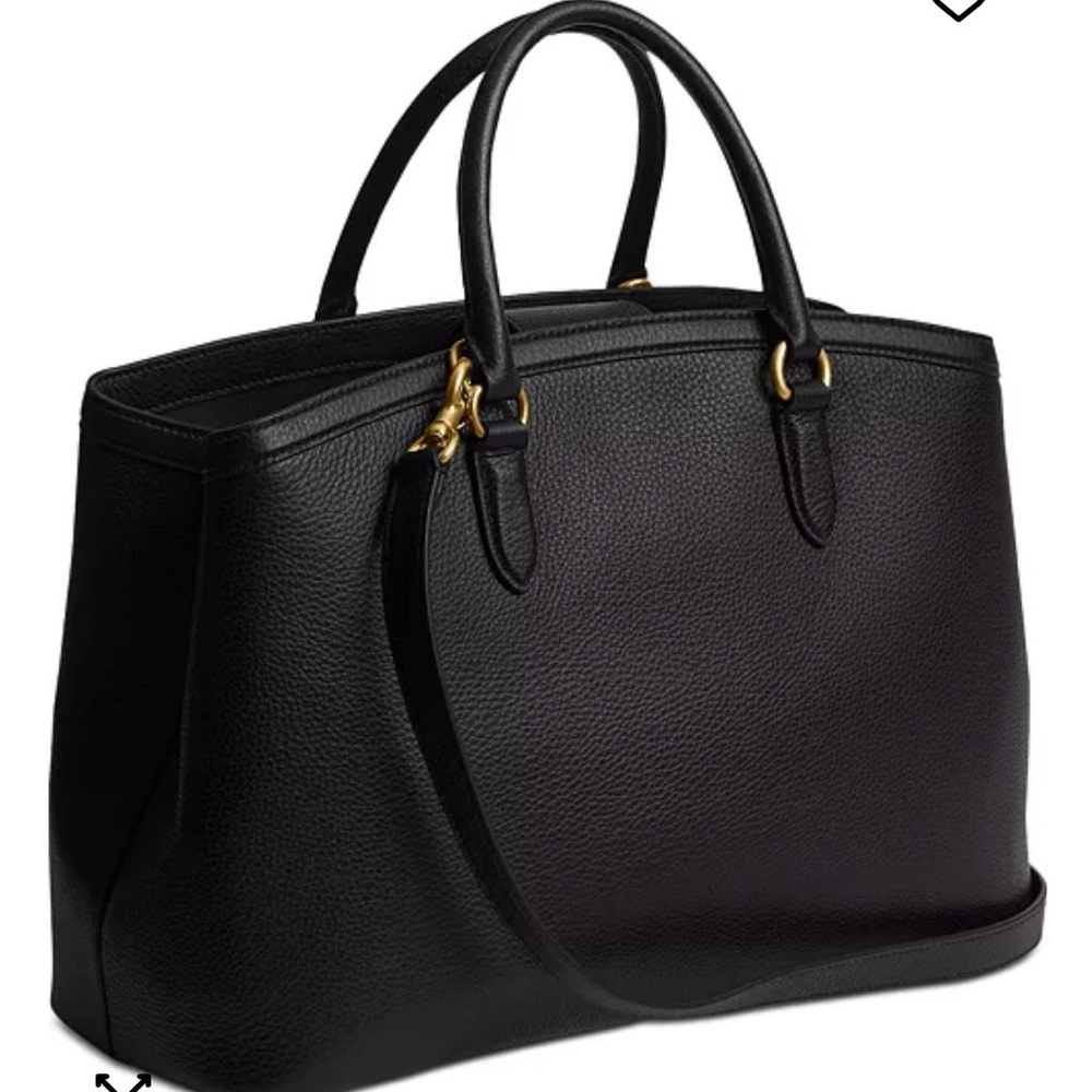 Coach Legacy carryall 35 black & comes with dust bag - Picture 4 of 8
